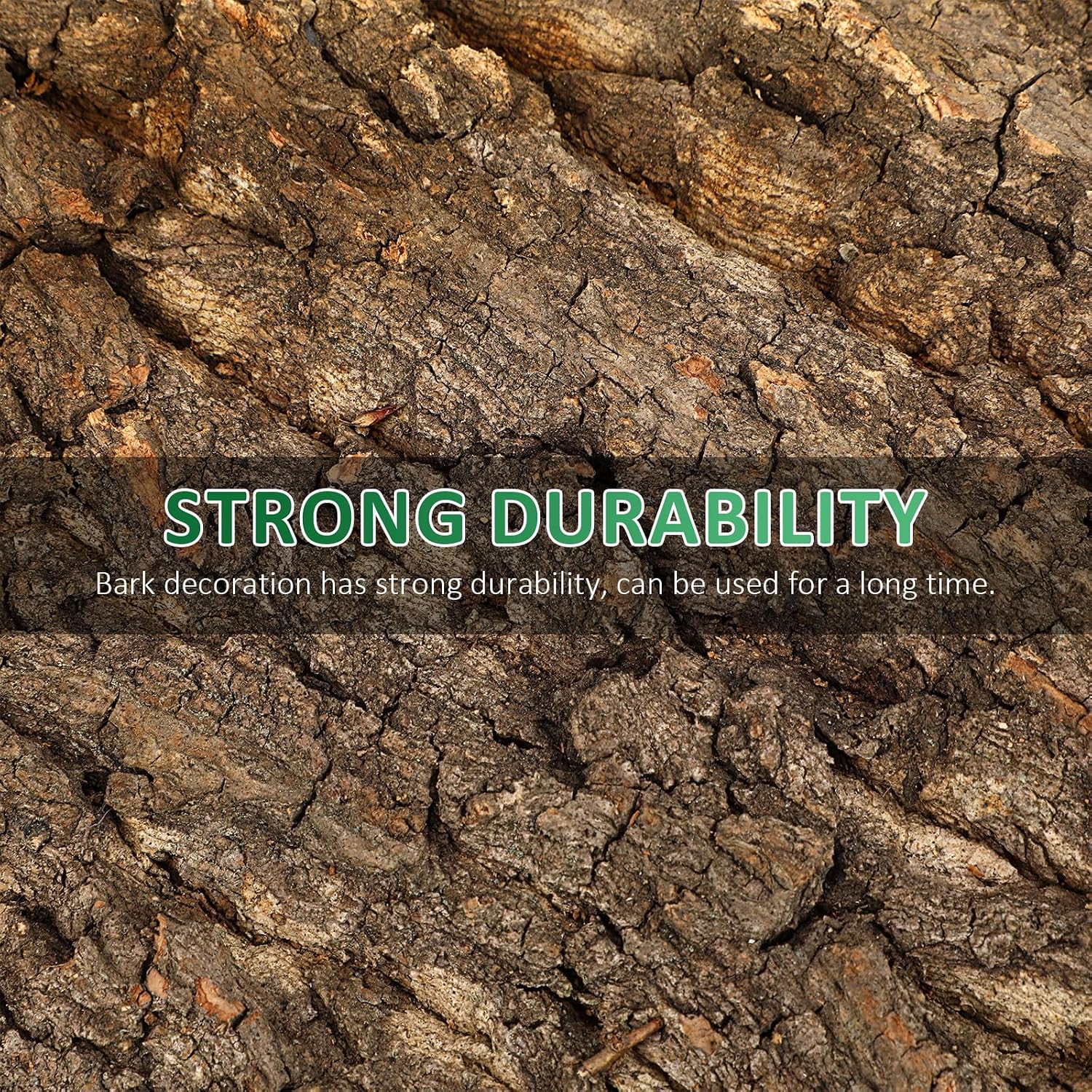 Reptile Bark Background Decor, Terrarium Tree Bark Background 2pcs, 11. 8x7. 8" Natural Climbing Platforms for Bearded Dragon Snake Lizard Spider Habitat Cage Tank Enclosure Accessories