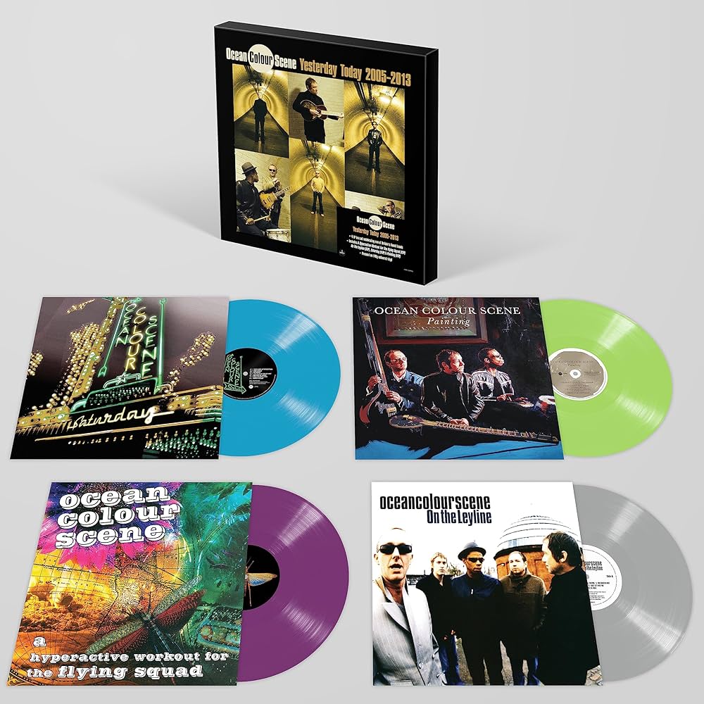 Ocean colour scene / yesterday today 12” Yesterday Today 2005-2013 - 140-Gram Colored Vinyl Boxset