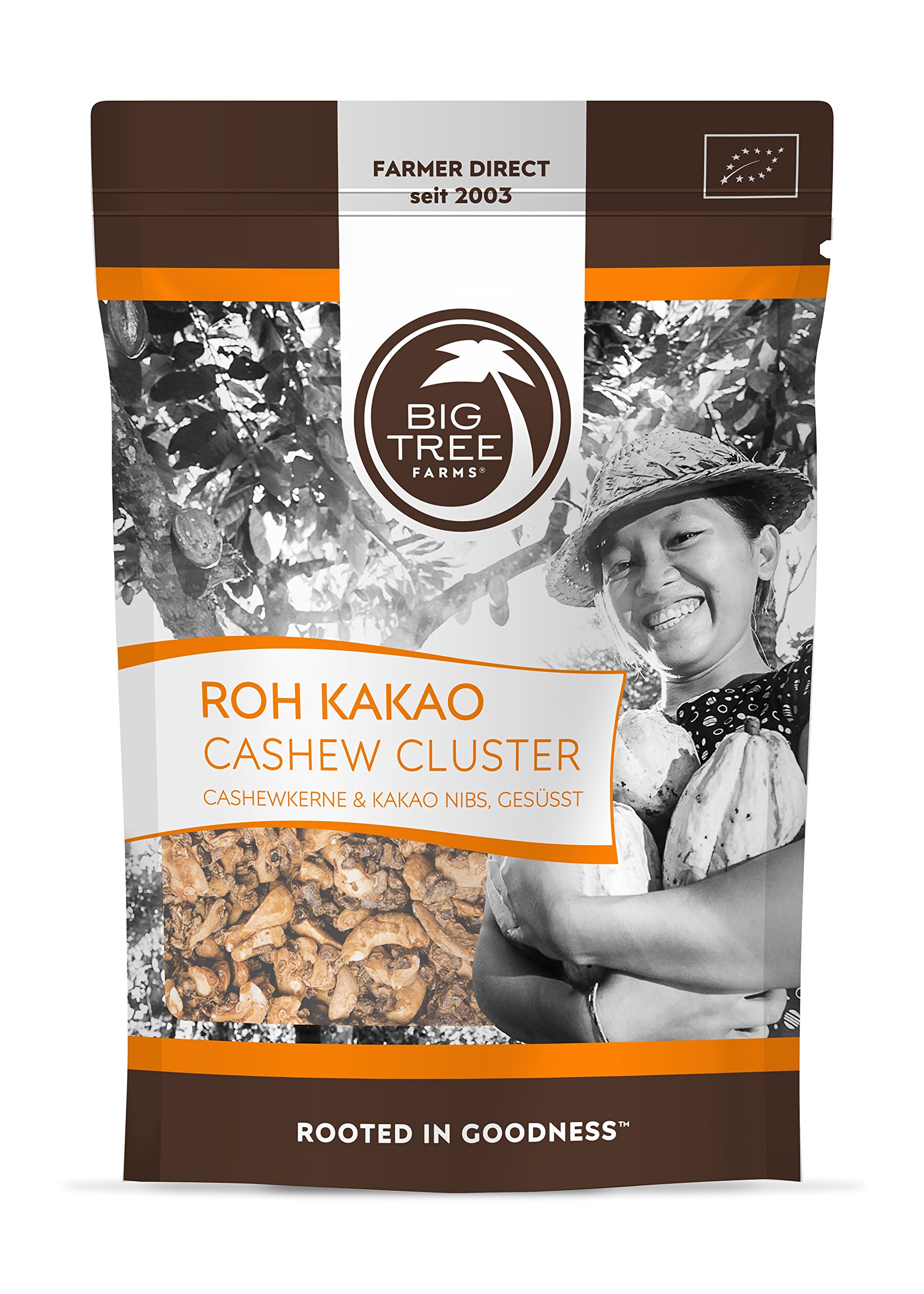 Big Tree Farms Cashew Cacao Clusters, 8 Ounce