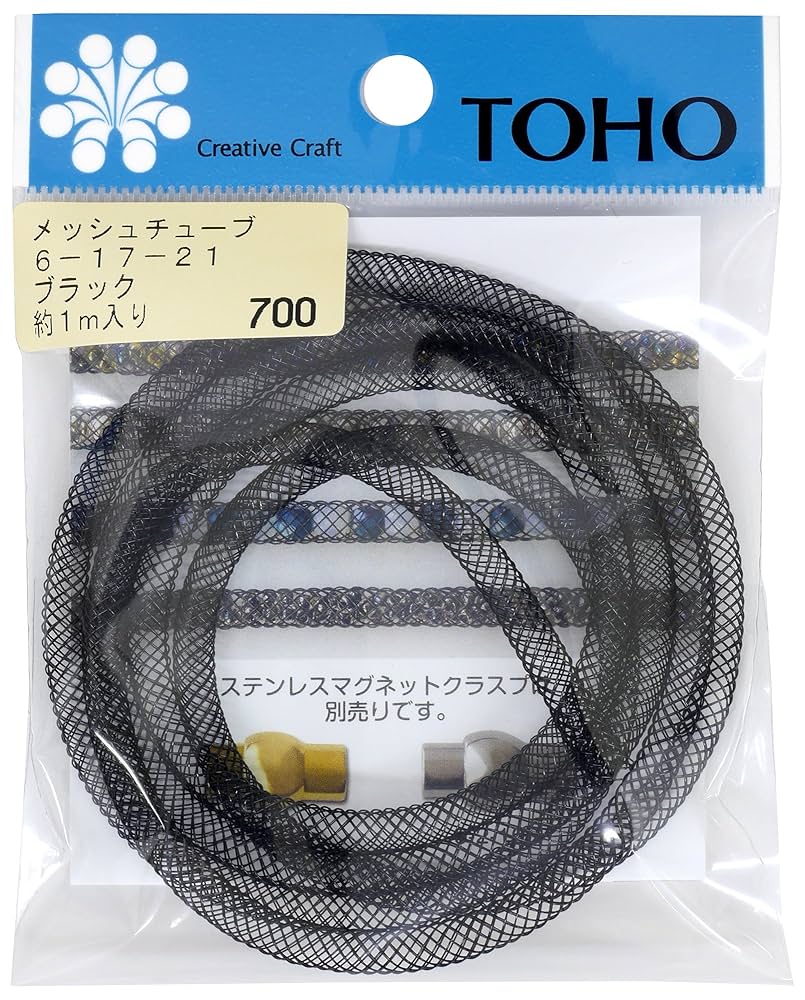 Amazon.co.jp: TOHO メッシュチューブ ブラック 約1m 6-17-21