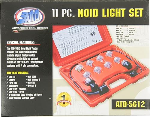 Miniatura 2 de ATD Tools 5612 - Juego de 11 luces noid