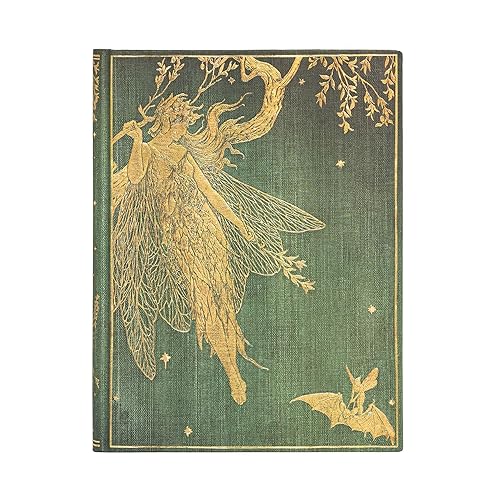 Paperblanks Hardcover Journal Olive Fairy | Lined | Ultra (180 × 230 mm) - Lined - Single - Ultra (230 x 180)