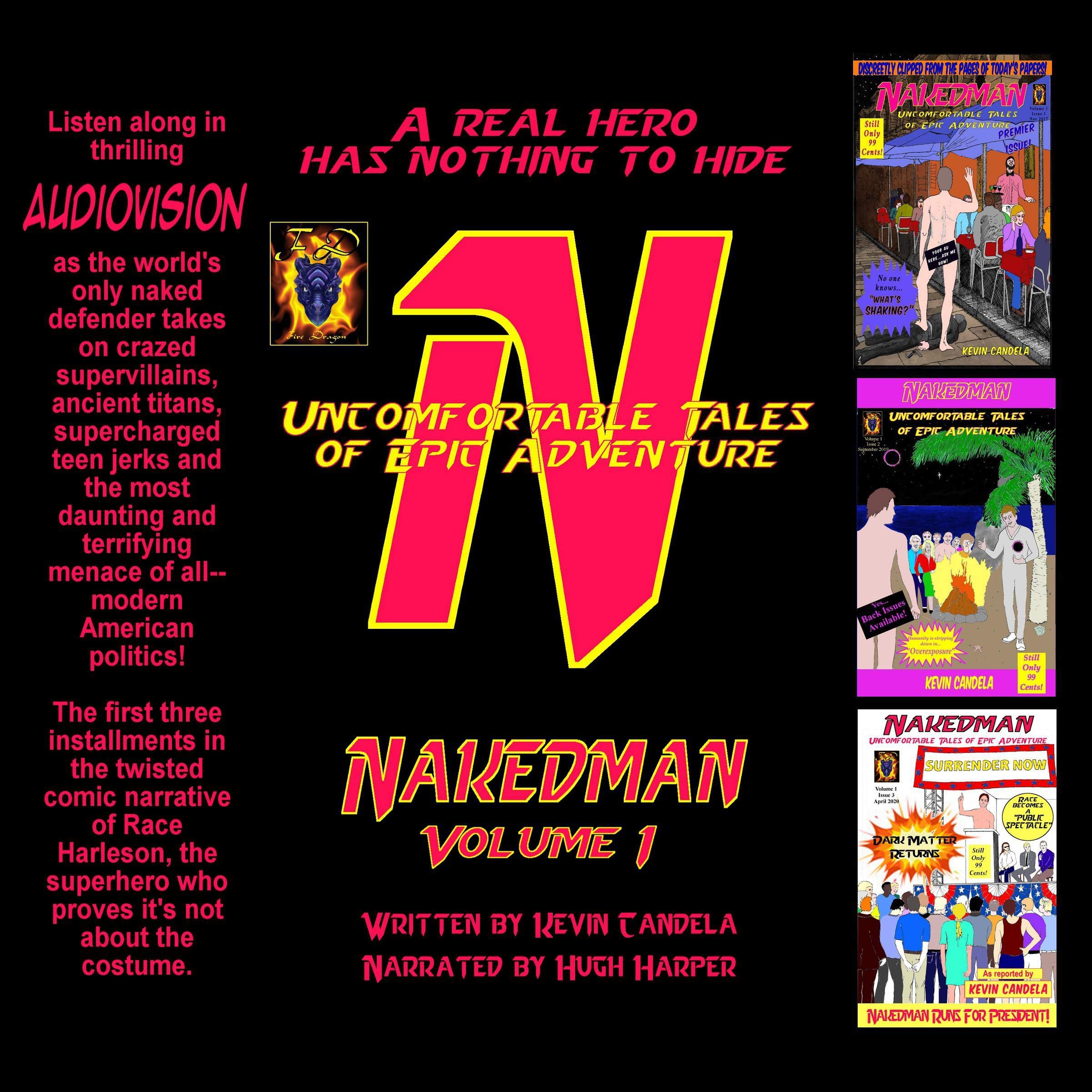 Cover art for Nakedman: Uncomfortable Tales of Epic Adventure, Volume 1