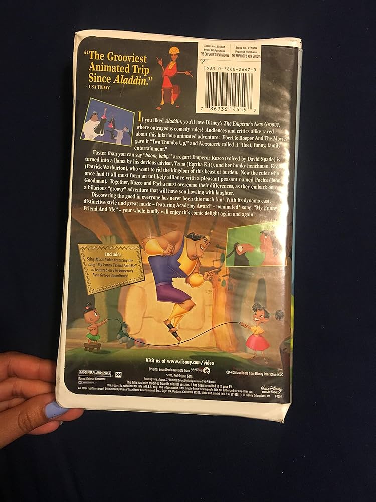Amazon.co.jp: Emperor's New Groove [VHS] : Emperor's New