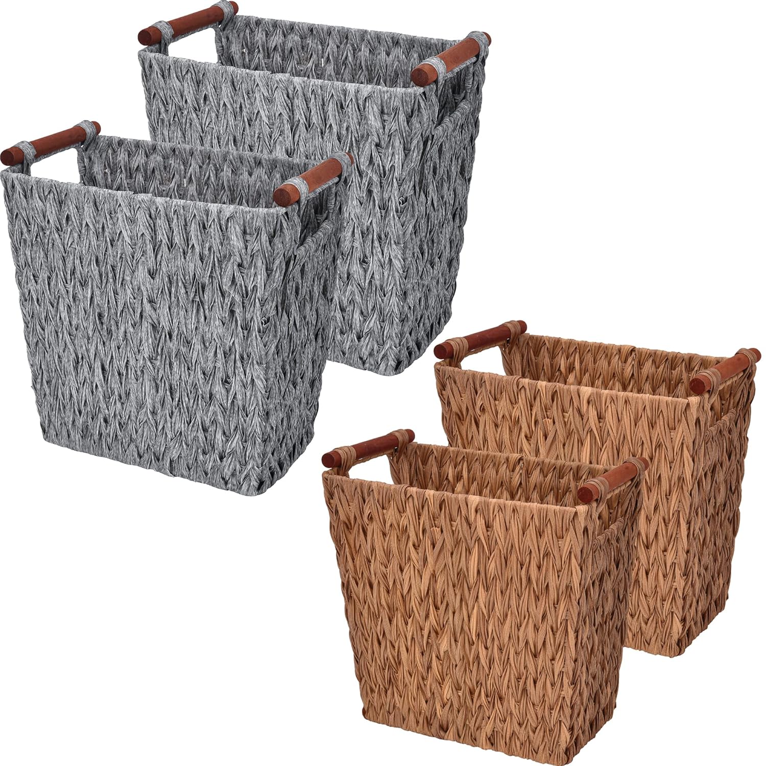 GRANNY SAYS Bundle of 2Pack Small Trash Can & 2Pack