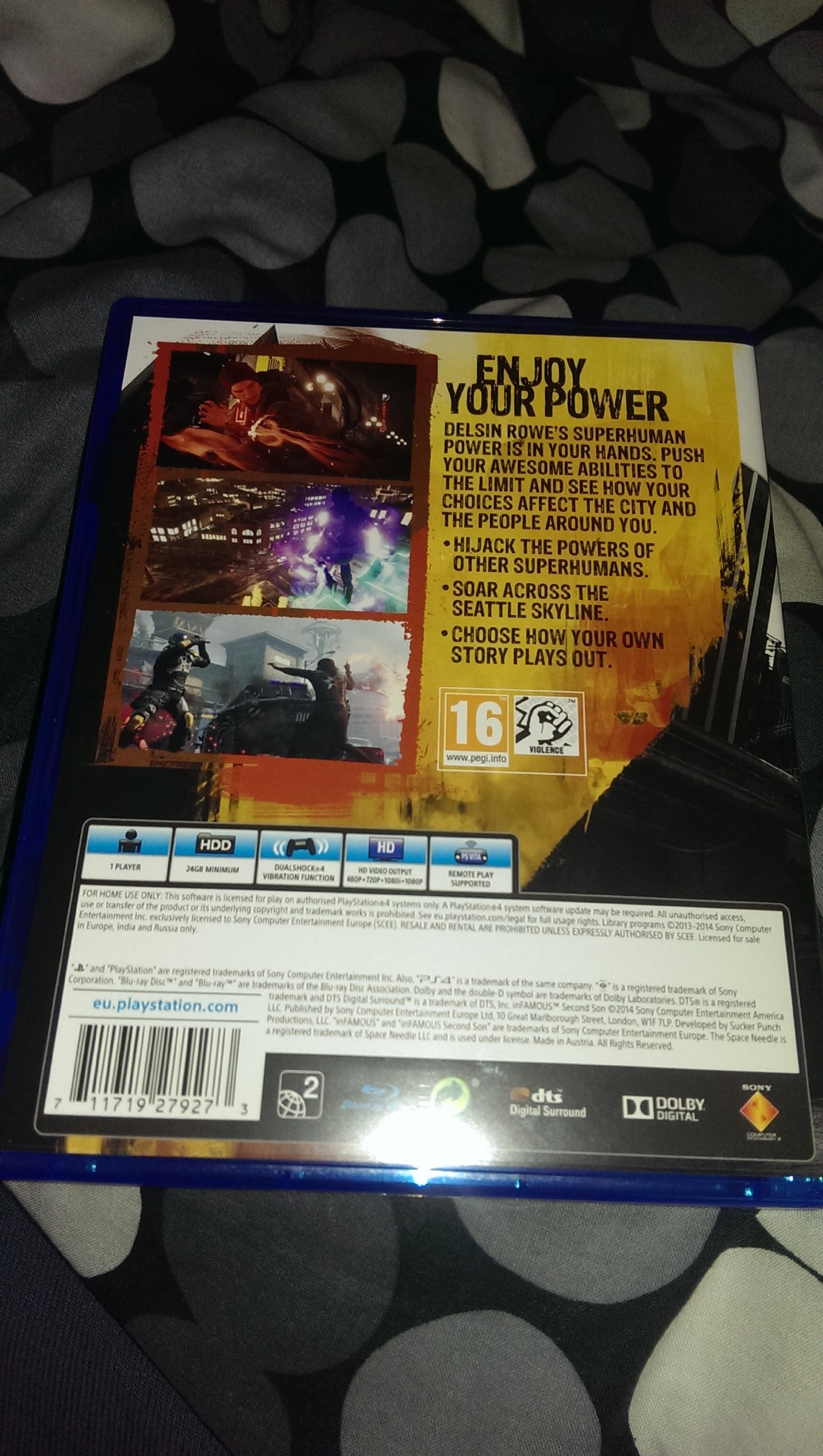 Sony InFamous: Second Son, PS4 Standard Anglais PlayStation 4