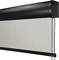 Cortina Persiana Rolo Blackout SOB MEDIDA cor Linho Natural (1,50(lar) X 1,50(alt) Acabamento Preto COM BANDÔ)