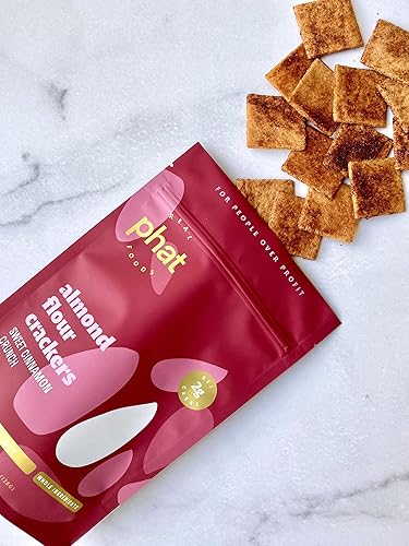 Vista 11 de Real Phat Foods - Galletas de harina de almendras y romero - Galletas keto bajas en carbohidratos y sin gluten - Paquete de 3 (romero)