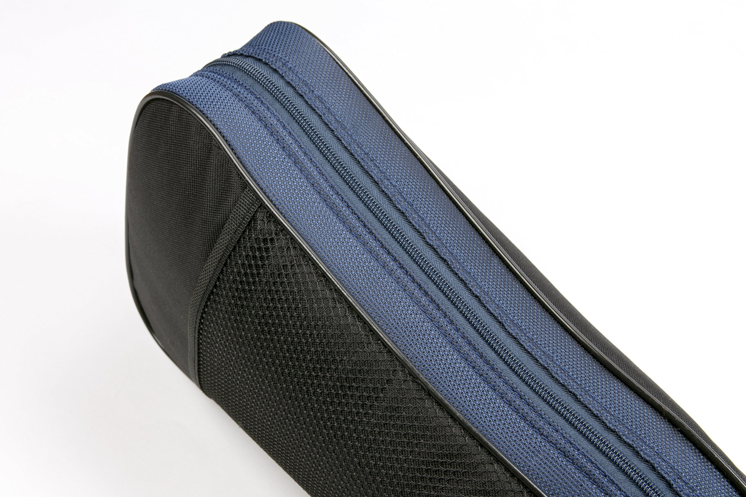 Silverline Pencil-Bag schwarz/Navy - mit integrierter Schutzhaube