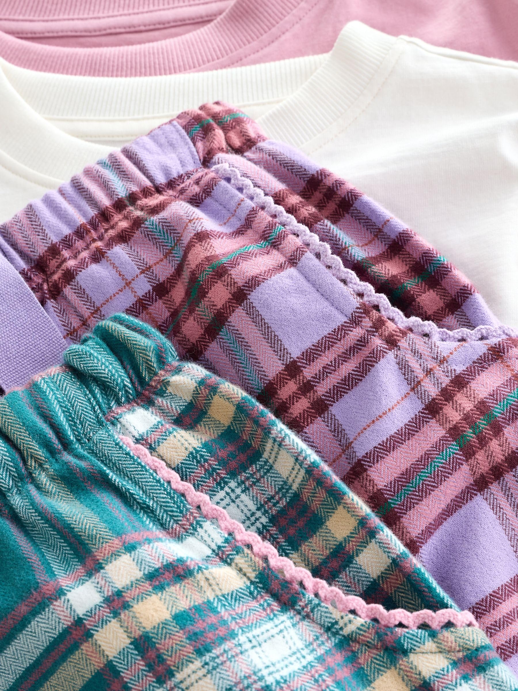 NEXT Fille Bas de Pyjama tissé, Lot de 2