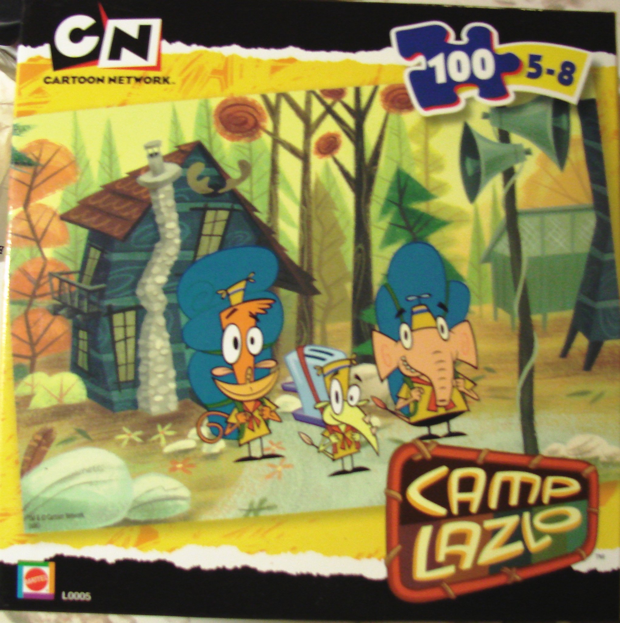 Amazon.co.jp: Cartoon Network Camp Lazlo 100 pc Puzzle
