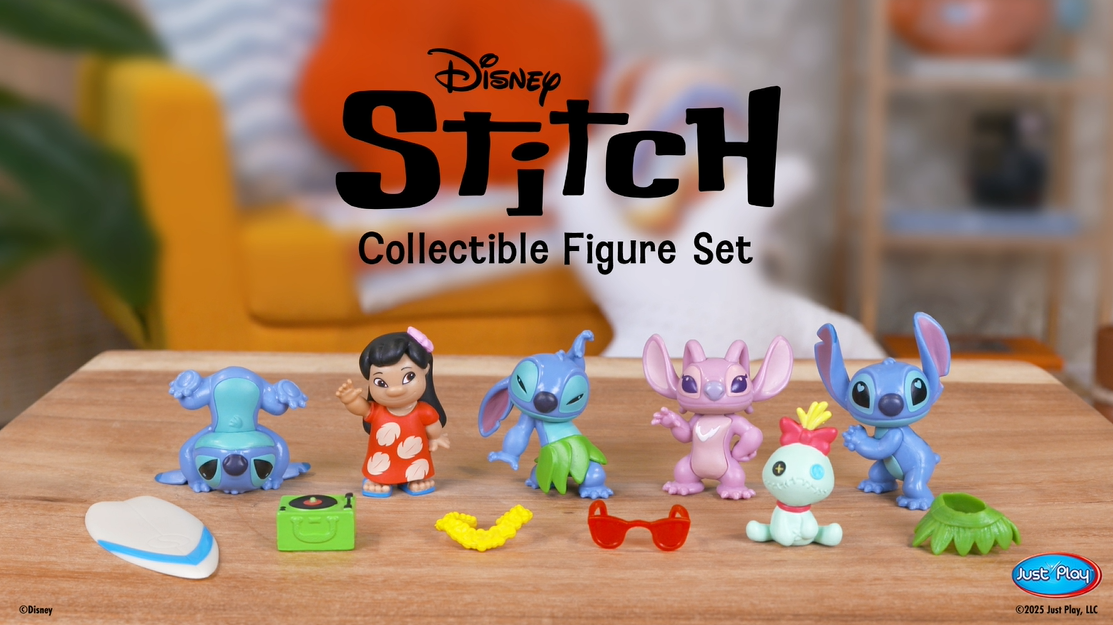 Amazon.com: Just Play Disney Stitch Collectible Figure Set