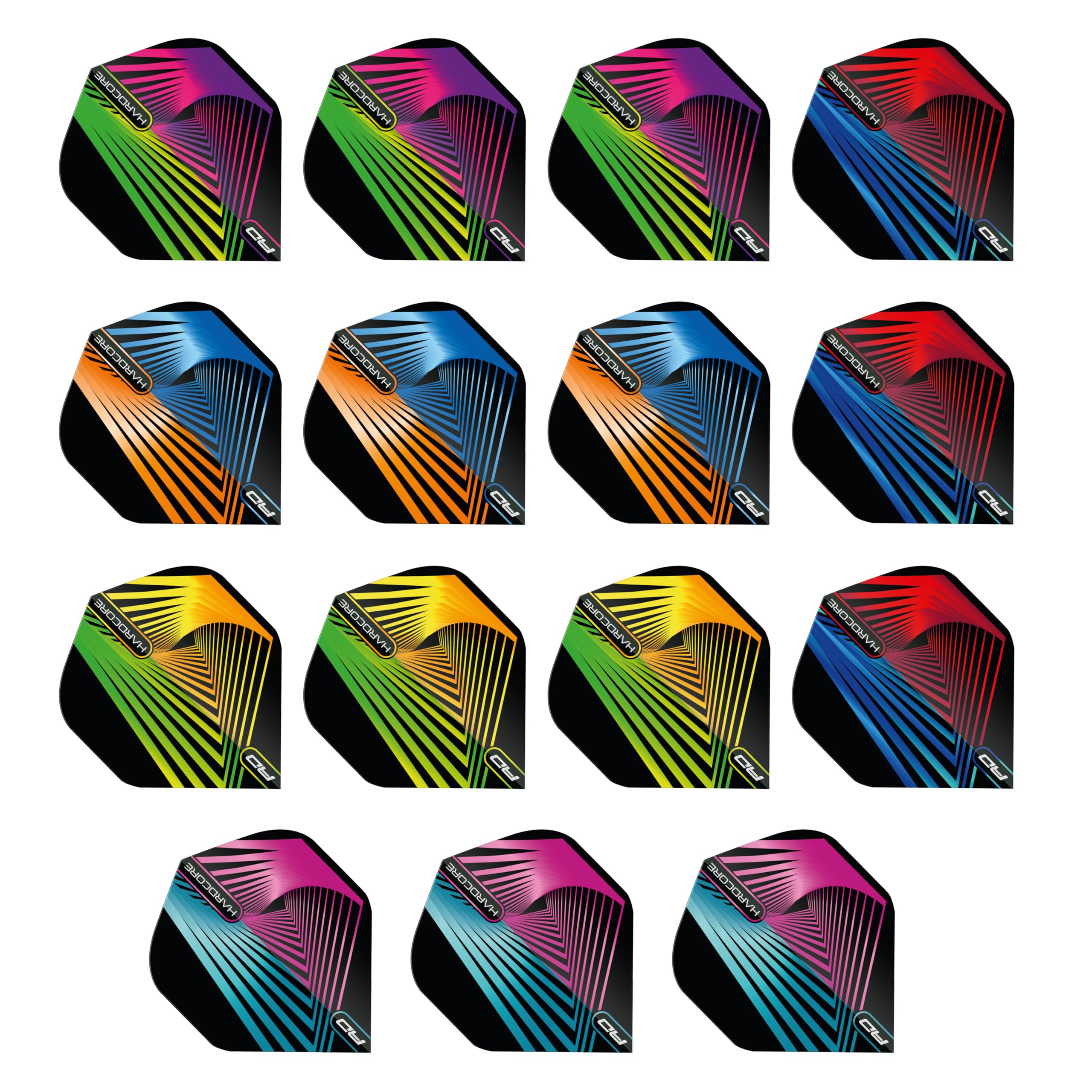 Hardcore Laser Light Flight Pack - 5 Sets Per Pack