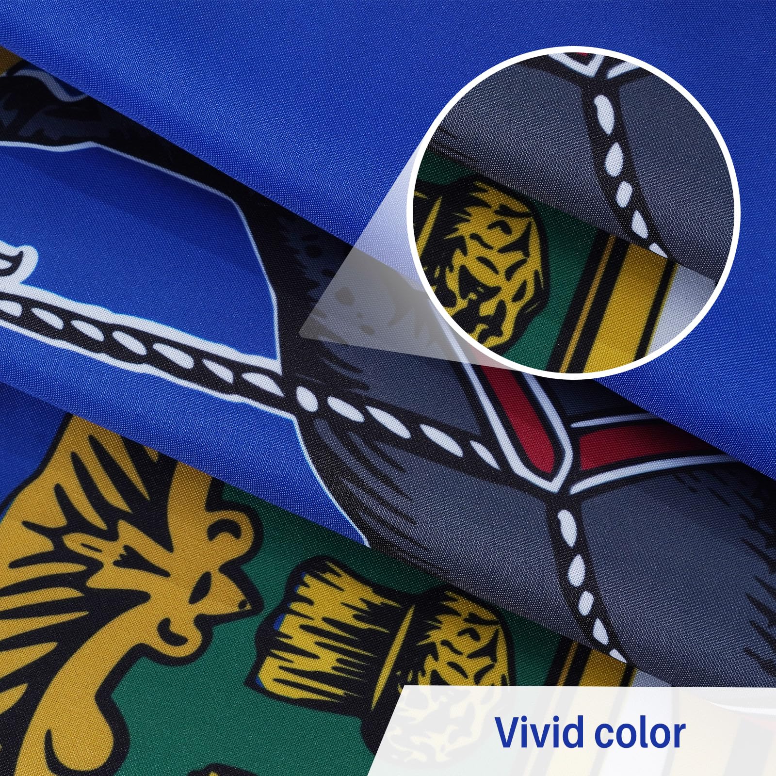 AMZFLAG Pennsylvania Staatsflagge, 90 x 152 cm, doppelseitige Pennsylvania-Flagge, hergestellt in den USA, robuste PA-Flagge von Pennsylvania, mit 2 Messingösen