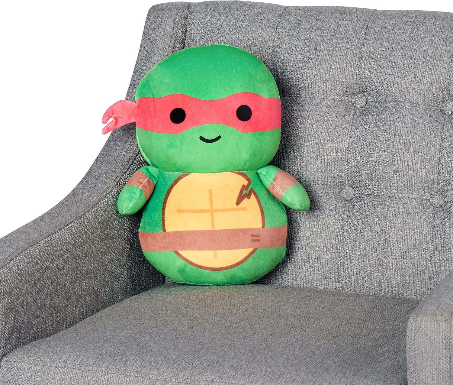Northwest Nickelodeon Teenage Mutant Ninja Turtles Cloud Hugger Pillow – Ultra-Soft Plush Character – Officially Licensed TMNT Pillow for Travel, Decor, and Relaxation – 11.5 Inches