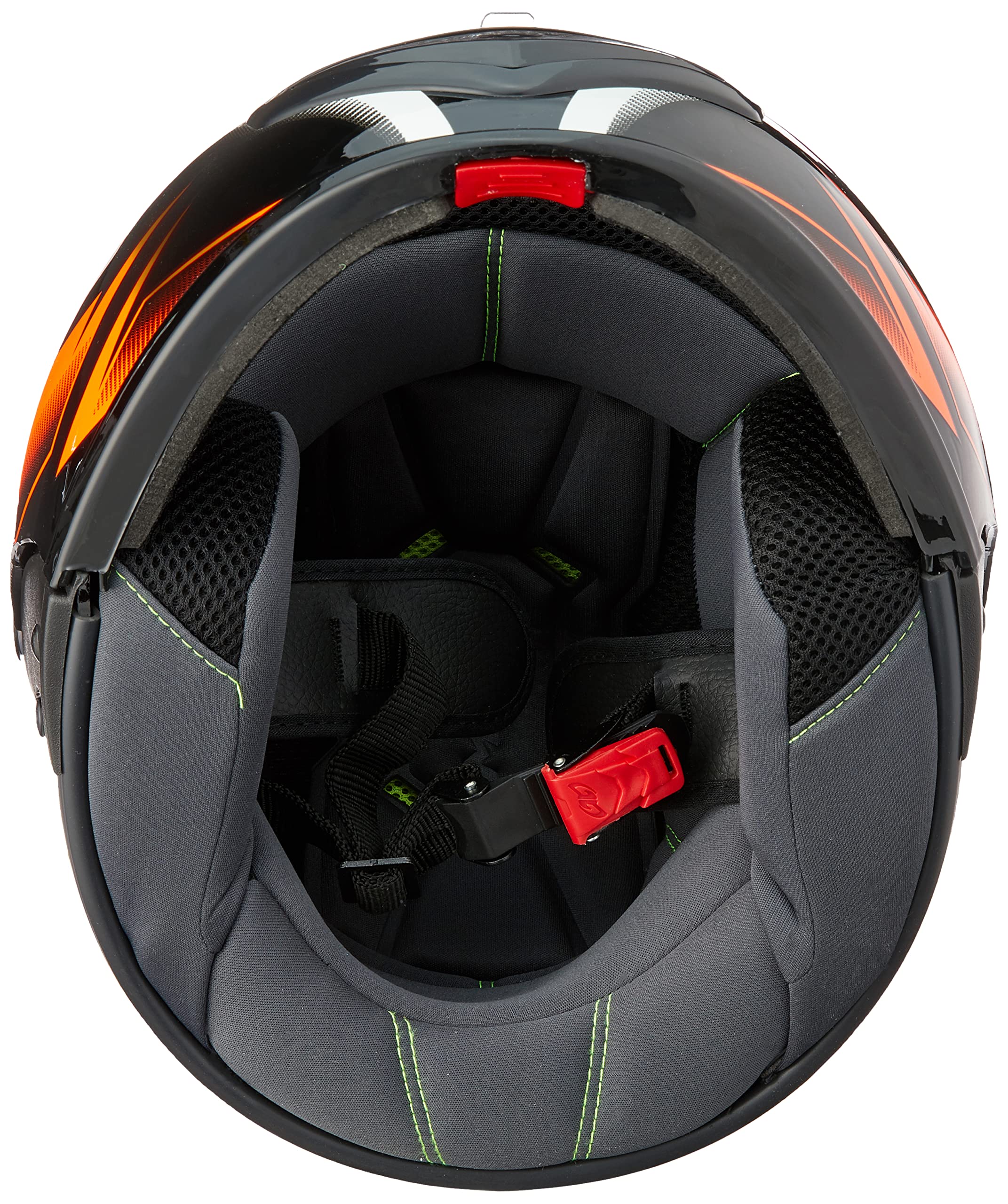 Capacete Robocop Escamoteável MIXS Gladiator Storm 60 Laranja