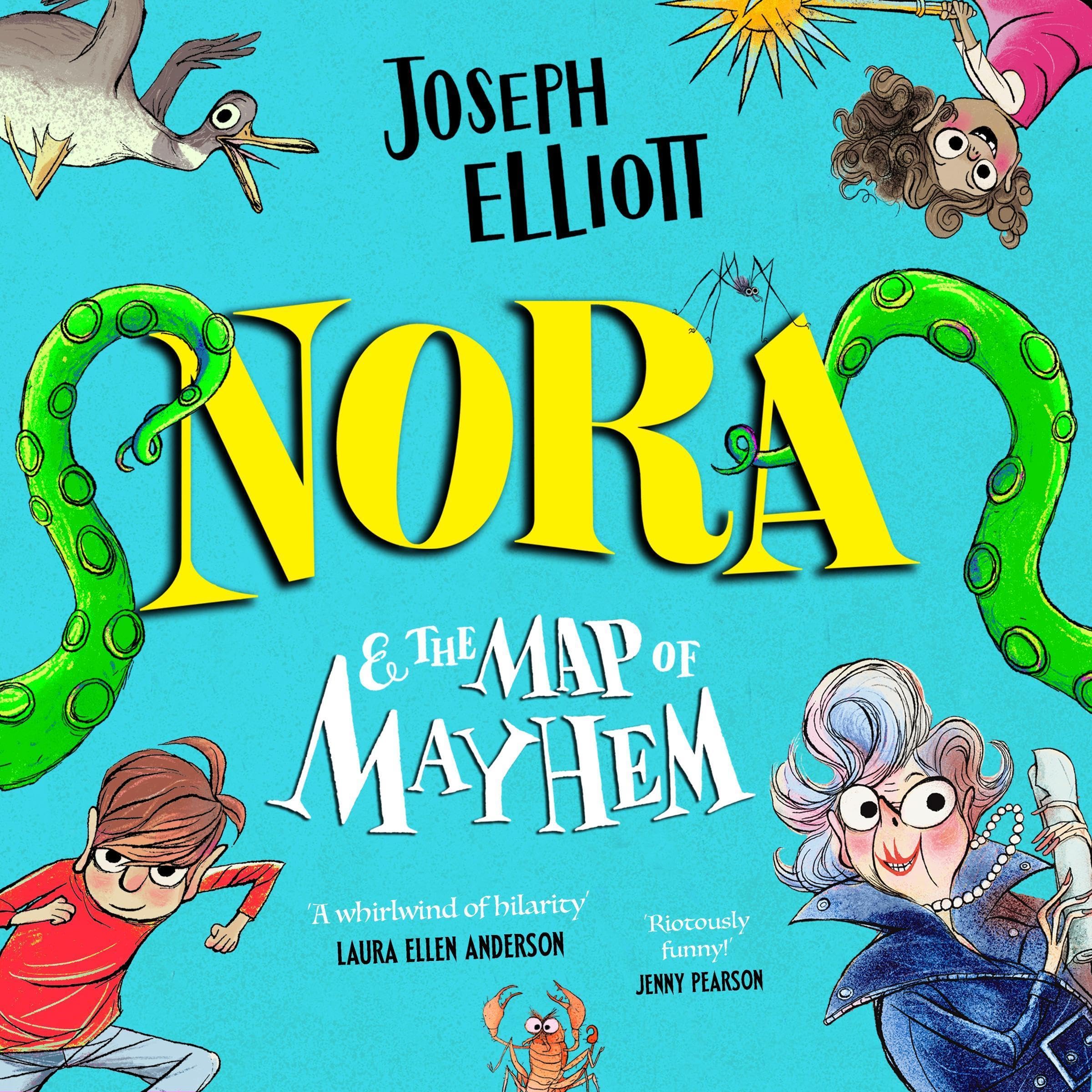 Cover art for Nora and the Map of Mayhem