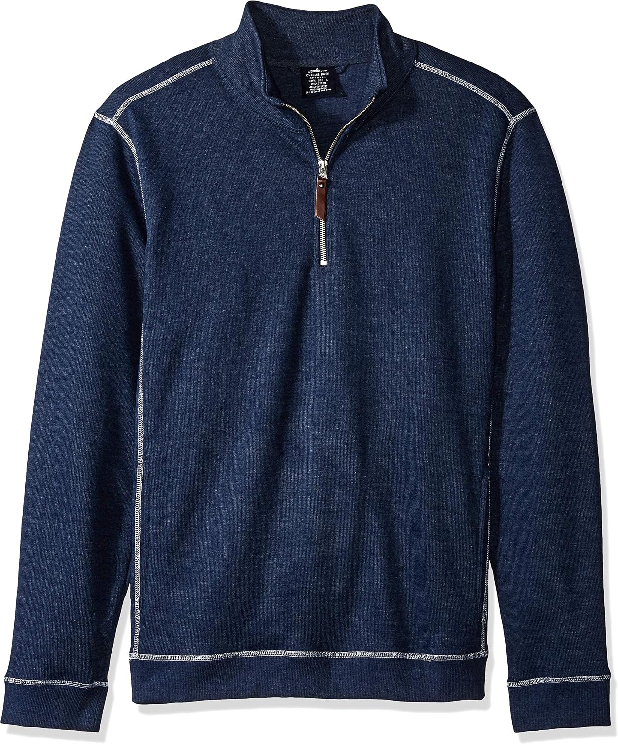 Charles River Apparel Men's Conway Flatback Rib Pullover
