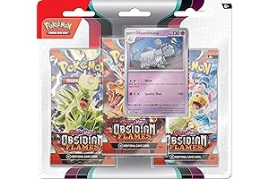 Pokémon TCG: Scarlet and Purple - Obsidian Flame Triple Pack