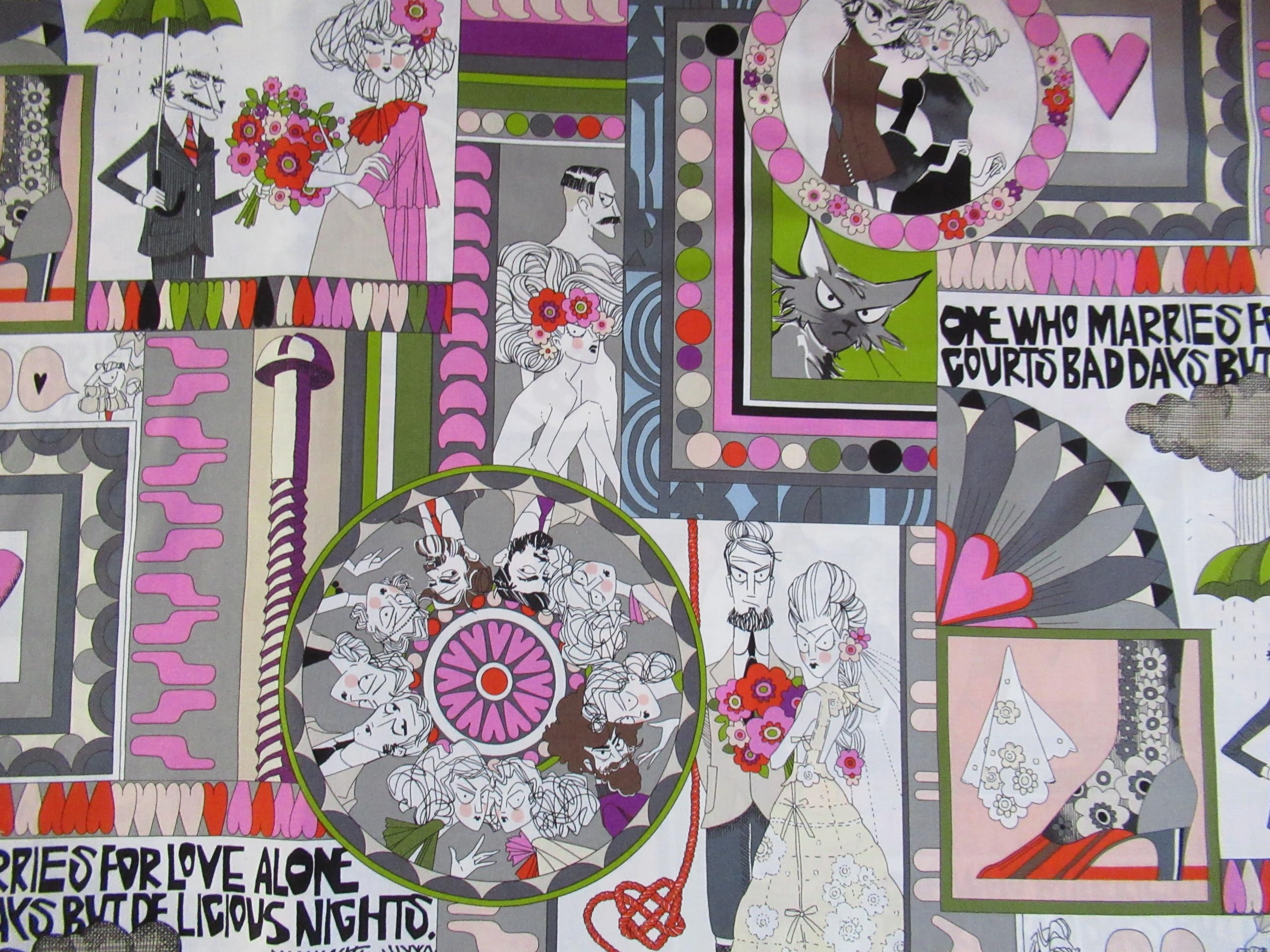 ❣️2点セット❣️アレキサンダーヘンリー、ハンドメイド Amazon | Alexander Henry De Leon 58-59cmx110cm