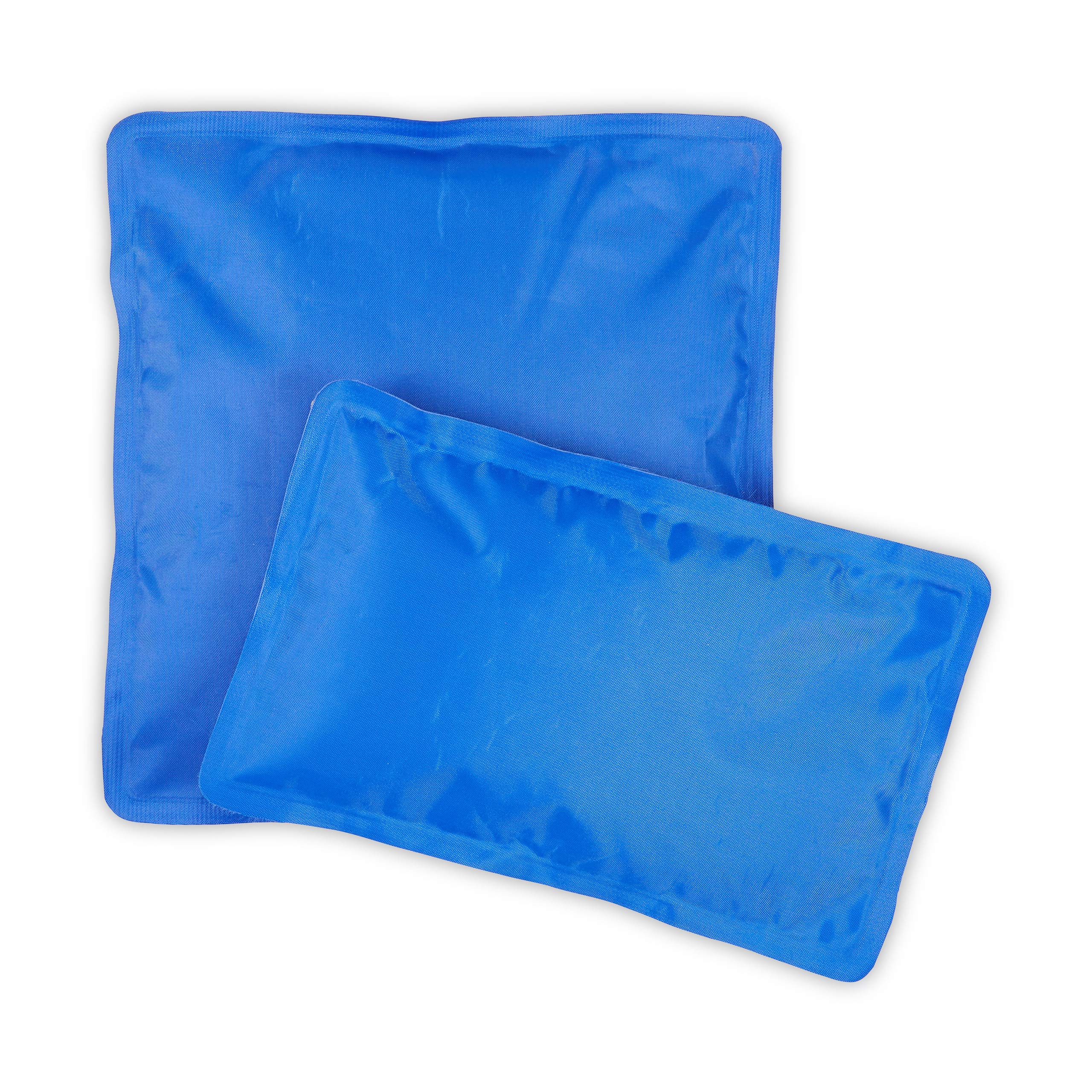 Relaxdays Fuß Kühlpad, Knöchelbandage mit Klettverschluss, verstellbar, groß, warm & kalt, Mehrfachkompresse, schwarz