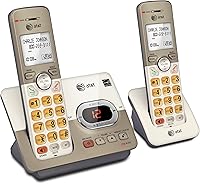 Vista 14 de AT&T - Teléfono inalámbrico expandible con sistema de respuesta y teclas XL retroiluminadas, 5 terminales