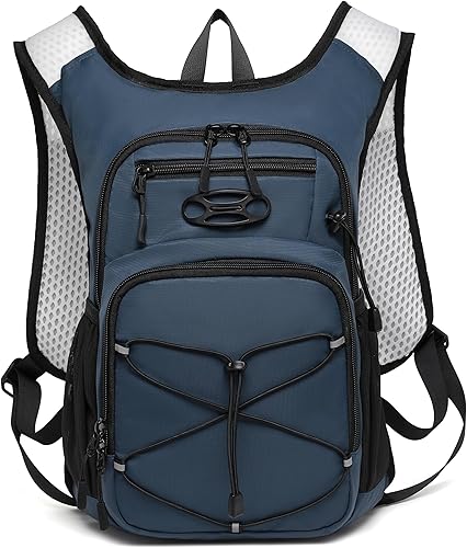 Miniatura 3 de Mochila de hidratación ligera Wotony con vejiga de agua de 2L O 3L para ciclismo, senderismo, rave - Mochila de agua para hombres y mujeres