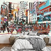 Vista 18 de Wall26 - Papel pintado autoadhesivo para pared, serie grande