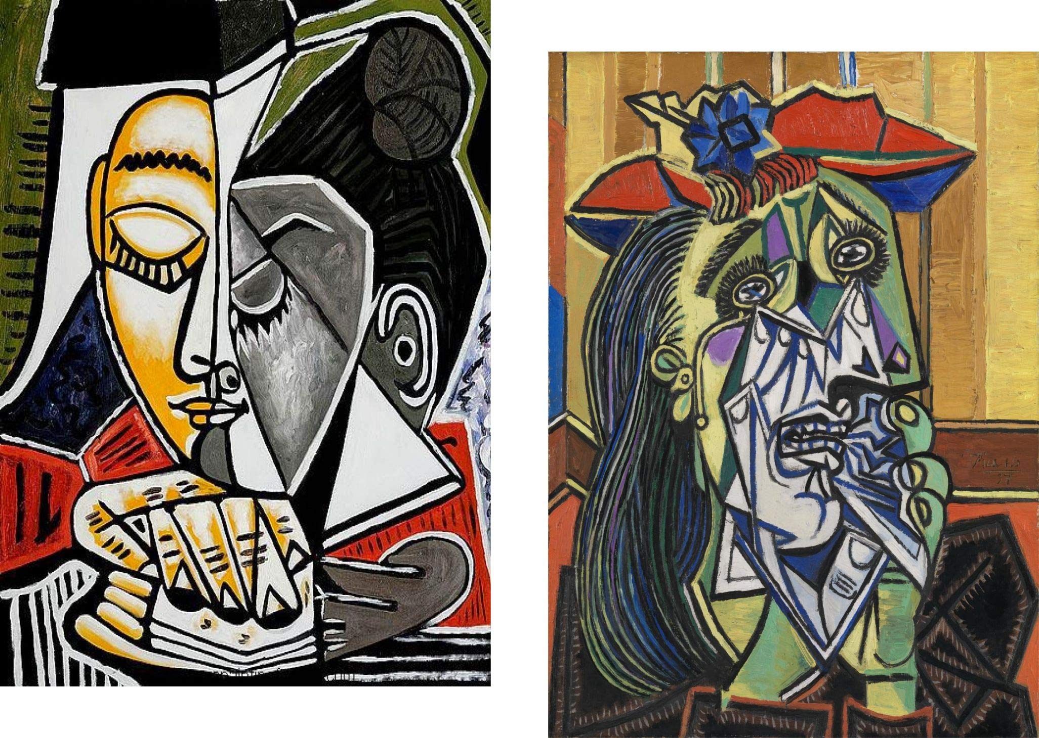 Decoratus *Woman Reading and art* & *The Weeping Woman*- 2 Decoratus *Woman Reading and art* & *The Weeping Woman*- 2