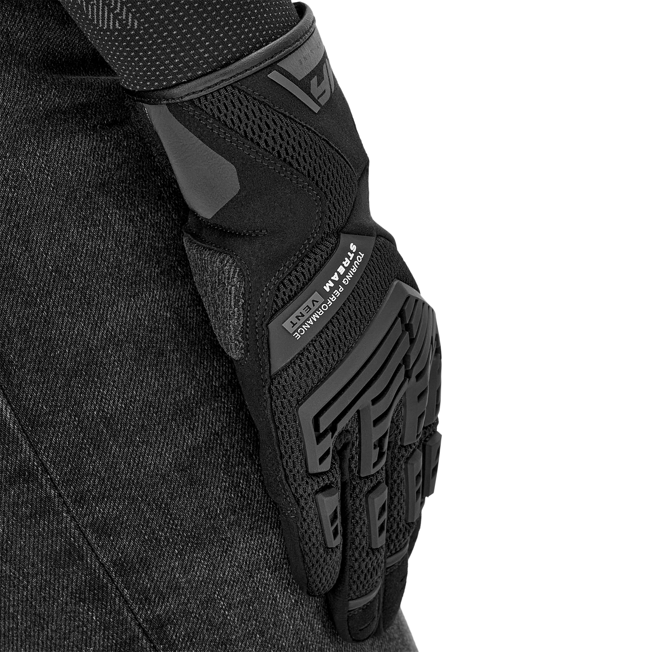 SHIMA STREAM Gants Moto Homologué Femme Textile Longues Ete Ventilé Protecteur Perforé Gant Protecion Norme Touchscreen Ventilation Scooter Trotinette Motocyclette (Femmes, Noir, XS)