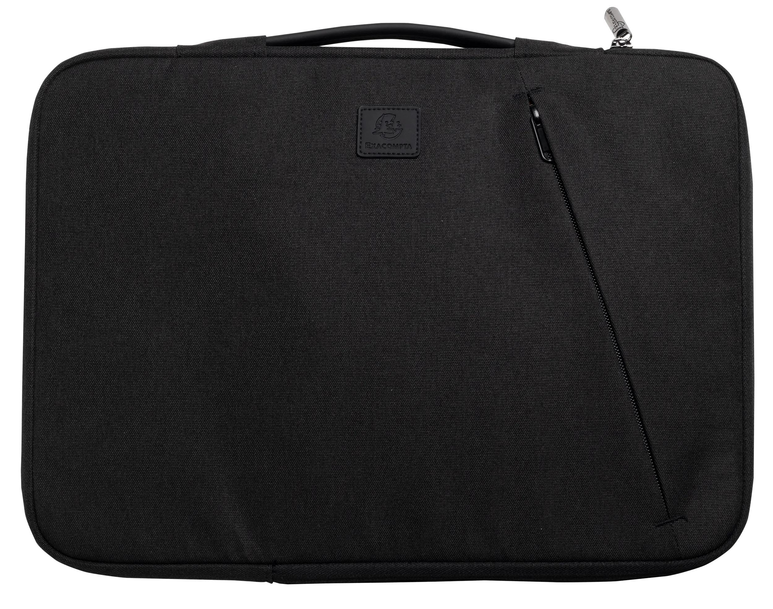 Exacompta Laptop Sleeve 14 37 X 2.5 X 28 Cm Pl (Polyester) Black