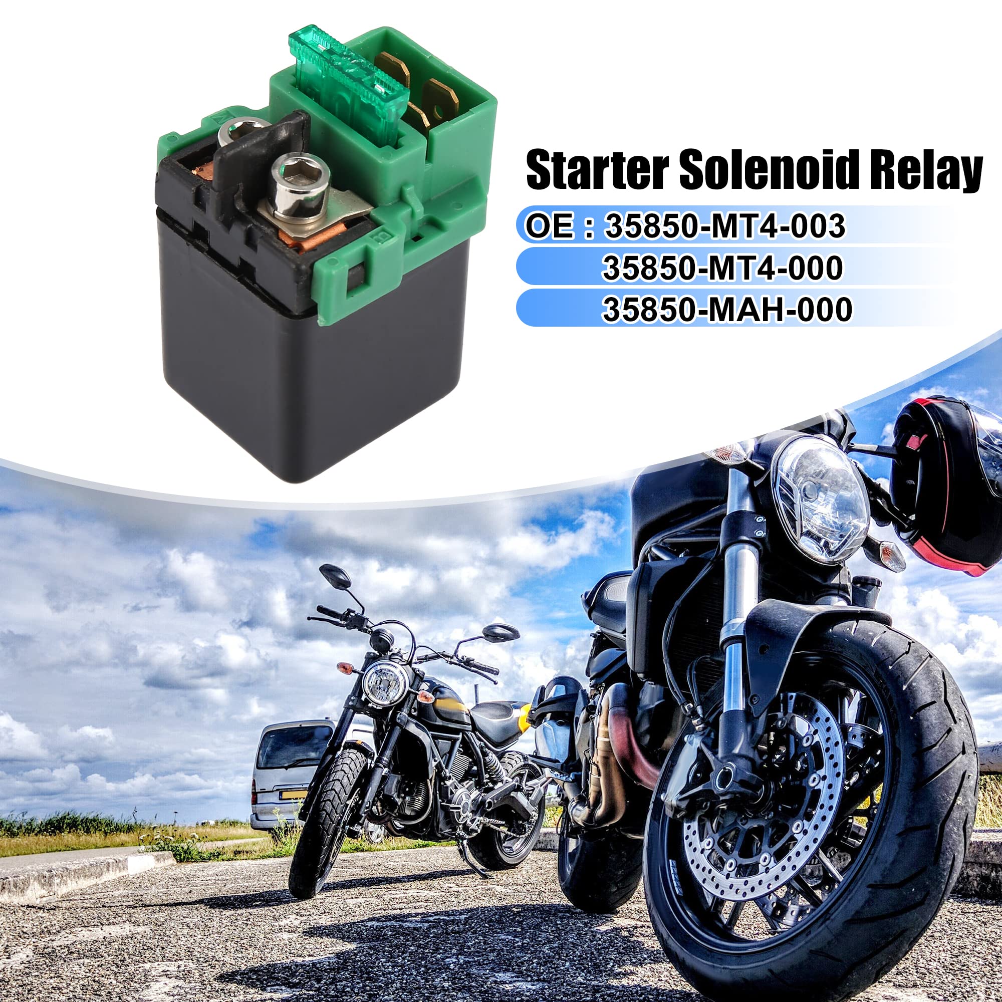 Solénoïde De Démarreur Pour Moto Biz 125 - Relais électromagnétique, 12V, Pièce De Remplacement Fiable