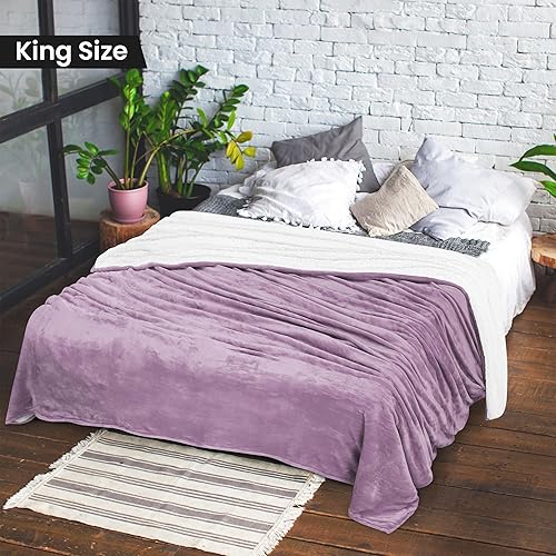 Miniatura 281 de Utopia Bedding - Manta sherpa de tamaño decorativo [negro, 50 x 60 pulgadas], manta reversible de vellón gruesa y cálida de 480 GSM, para cama
