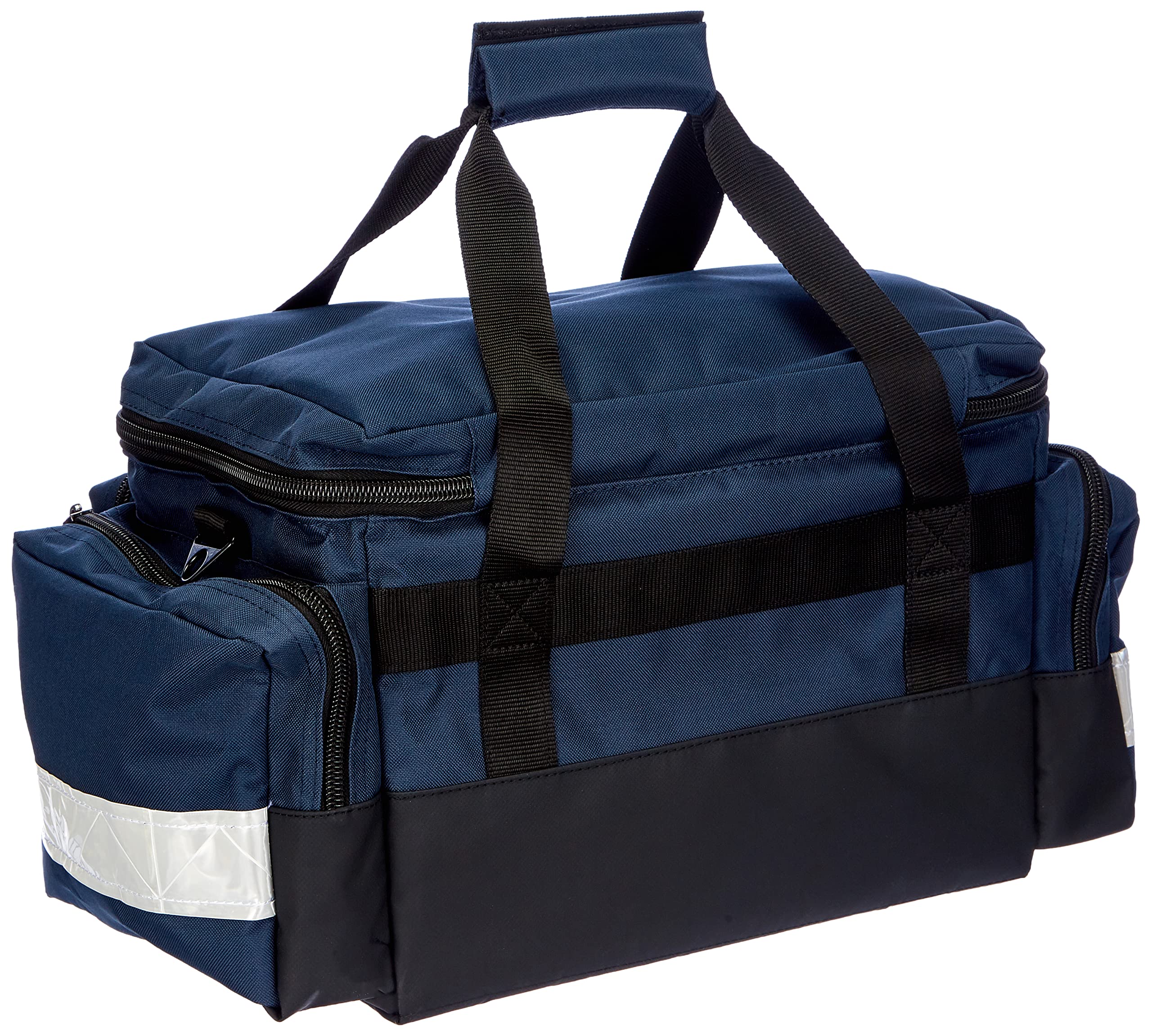 Teqler T-131064BL Sac de premiers secours Lüttich en nylon répulsif à l'eau, grand, 51 cm x 26 cm x 31 cm