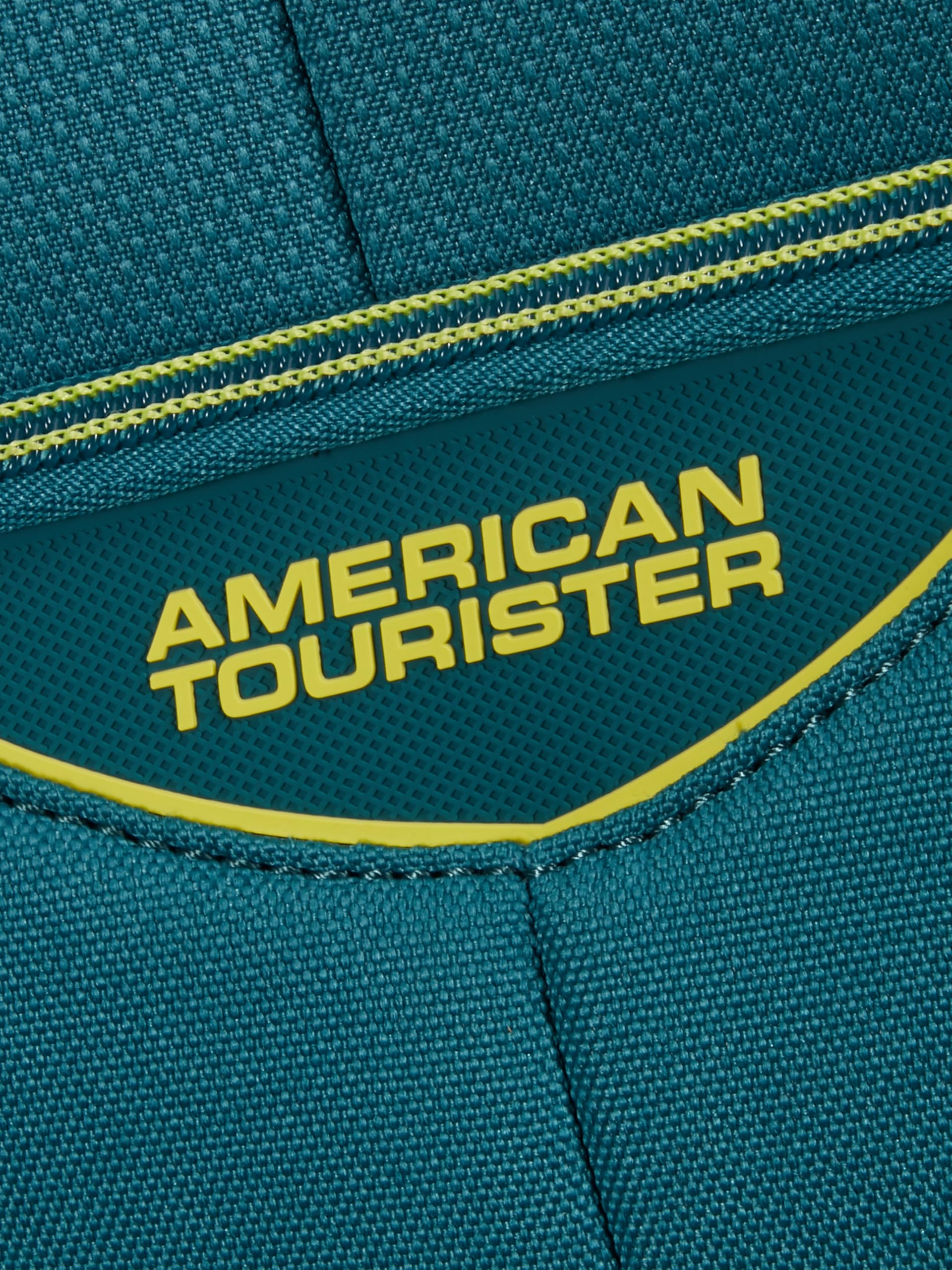 American Tourister Poproll - Set di 3 valigie morbide (Bagaglio a mano, Media, Grande), Leggero - Verde (Teal)