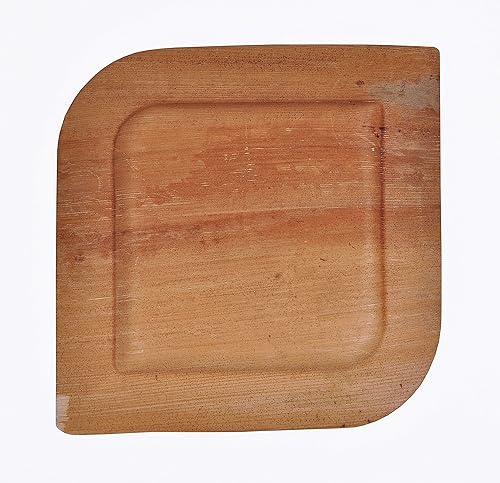 Miniatura 9 de Paquete de 100 platos llanos de hoja de palma cuadrada real de 6 pulgadas, compostable, desechable, resistente, ecológico, apto para microondas,