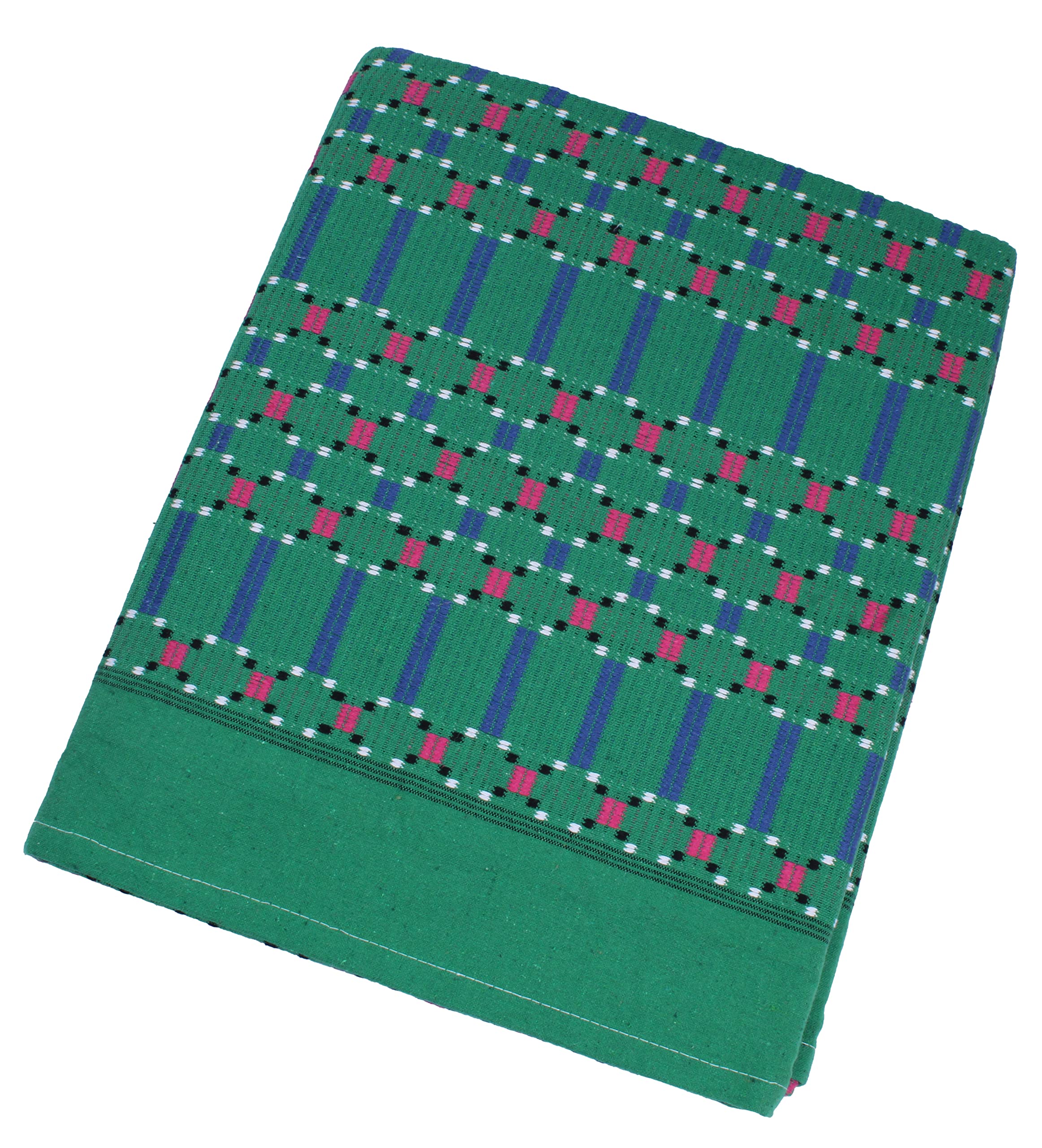 THARUNSHA ELITE Pure Cotton Blanket/Solapur Blanket / 100% Cotton Ac Comforter/Reversible Elegant Checks Design Single Size : Set Of 1 Pc(60Inch X 90 Inch) (Green), 200 Tc (B0C3HCPFL3) Amazon Price History, Amazon Price Tracker