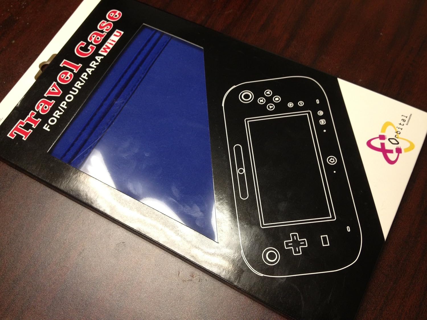 Orbital Wii U Gamepad Travel Pouch Blue