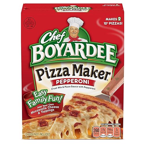 Chef Boyardee Pepperoni Pizza Maker, 31.85 onzas, paquete de 6
