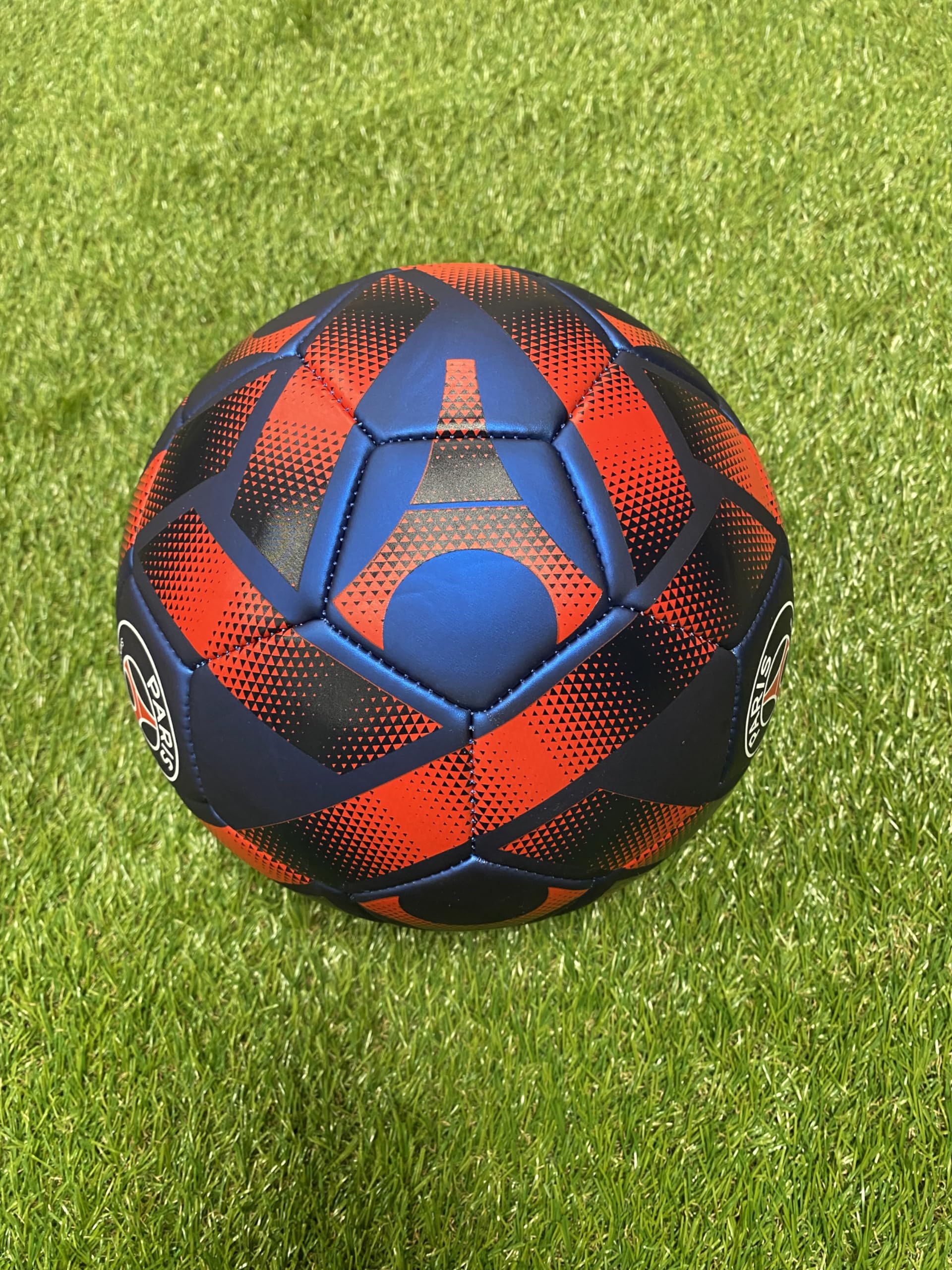 Ballon De Football Officiel Paris Saint-Germain PSG Taille 5 - Collector Avec Signatures Joueurs