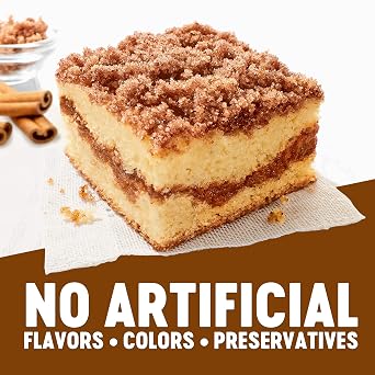 Krusteaz Cinnamon Swirl Crumb Cake & Muffin Mix, 12 Count (Pack of 1)