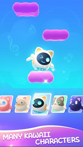 Ball Meow Jump Cats Dancing Tiles