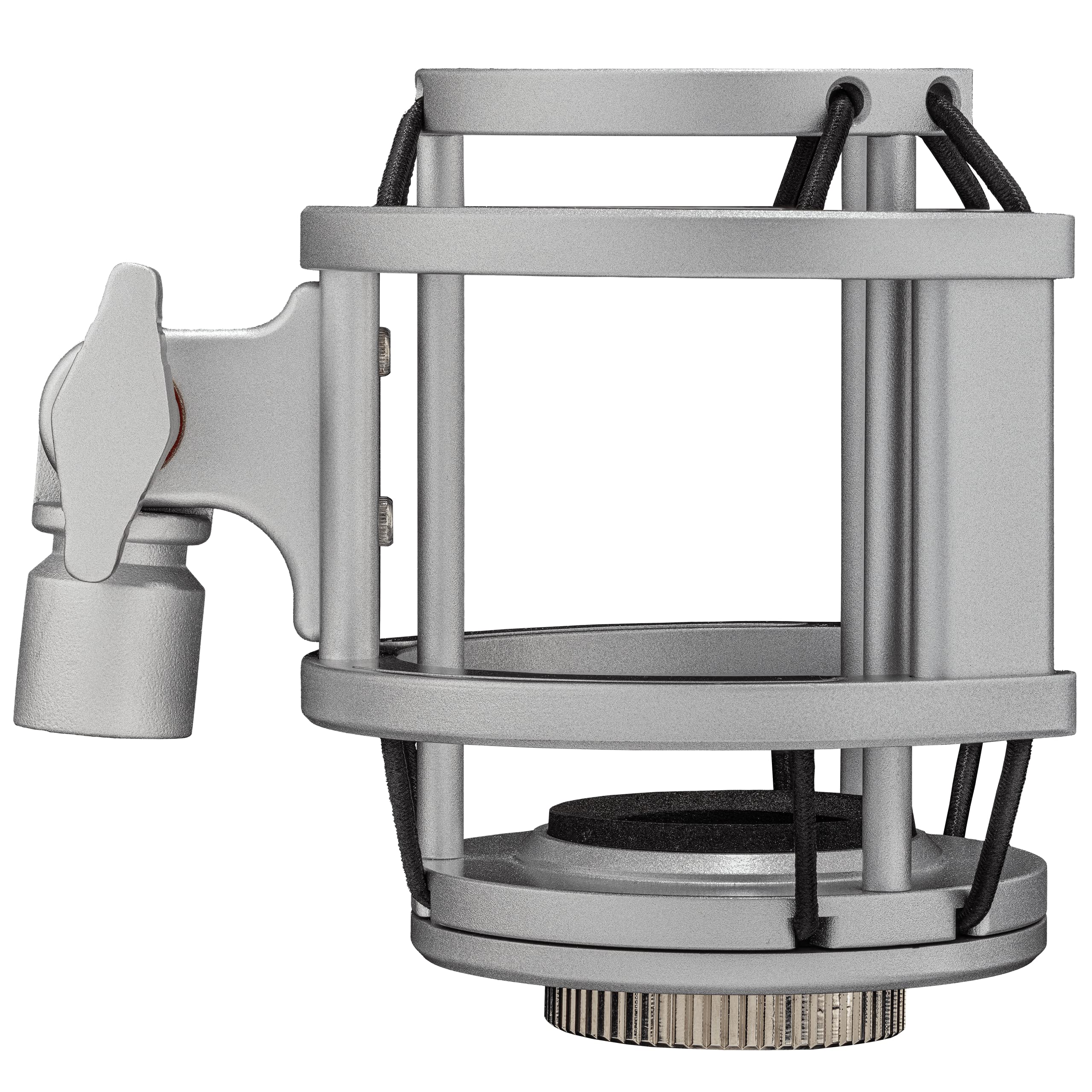 Microfono da studio a condensatore professionale Fluid Audio Axis (diaframma d'oro da 34 mm, diagramma polare cardioide, incluso shockmount, cavo XLR, chitarra, percussioni, 20Hz-20kHz),Nero