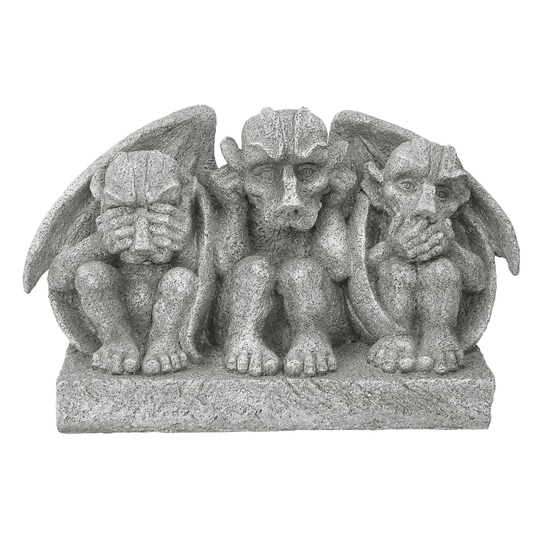 Amazon.com : Design Toscano See, Hear, Speak No Evil Gargoyle Trio