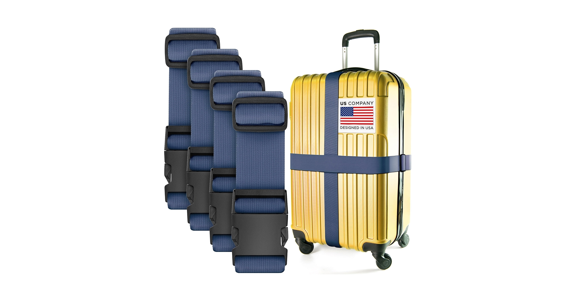 Amazon.com: Luggage Straps for Suitcases - TSA Approved
