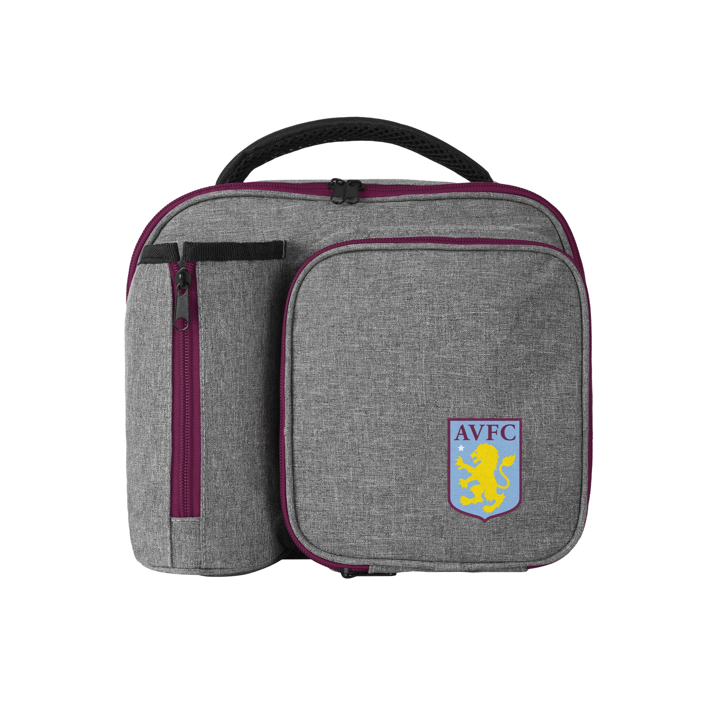 FOCO Officially Licensed Aston Villa FC Grey Football Lunch Bag