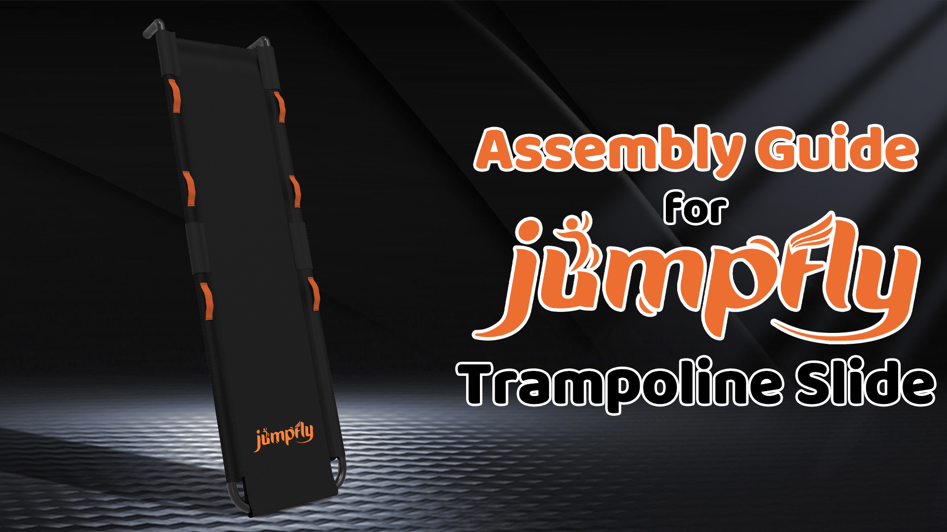 Watch Jumpfly Trampoline Slide for Kids Installation Video on Amazon Live
