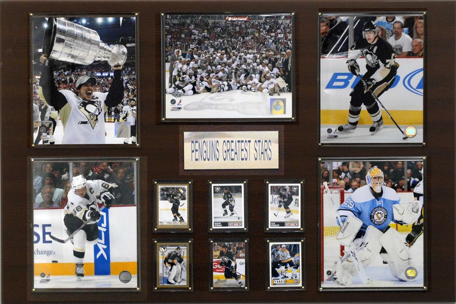 Sports Memorabilia Greatest Star Plaque Framed NHL