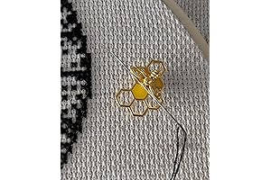 Golden Honeybee Needle Keeper