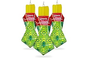 Catchmaster Japanese Beetle Traps Stand Outdoor 3PK - Bug Bag with Lure